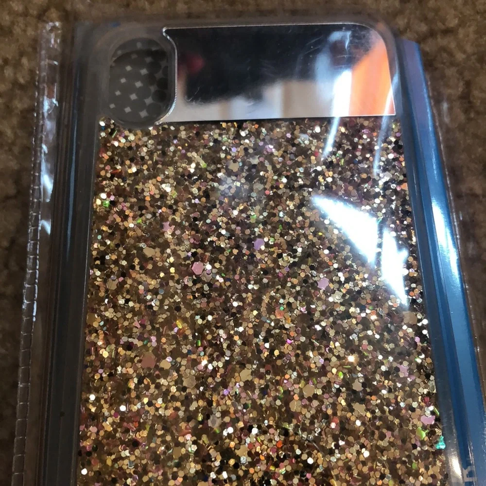 Gold Glitter iPhone XR Case
